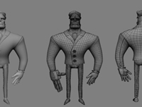3d character model